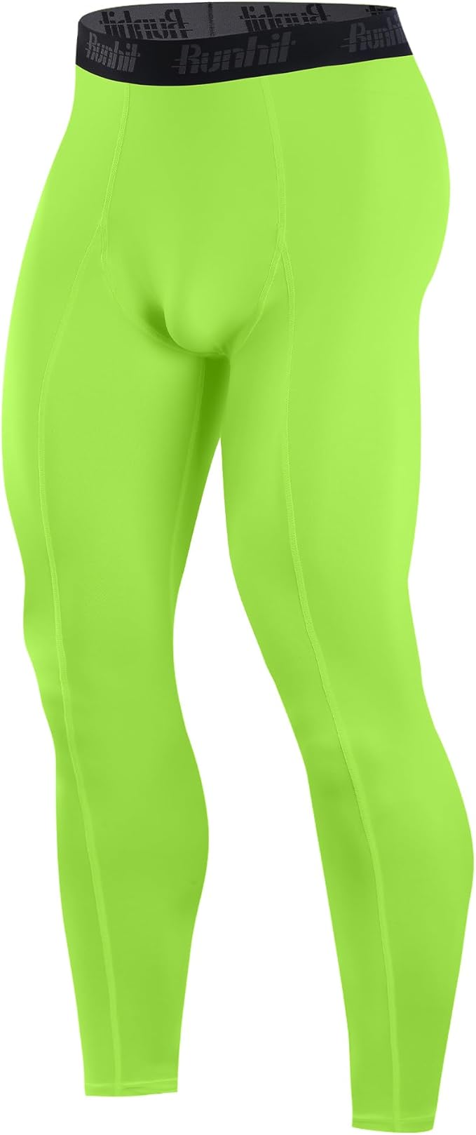 Runhit Men’s Compression Pants Running Tights Workout Leggings Athletic Base Layer Pants for Sports Yoga Basketball