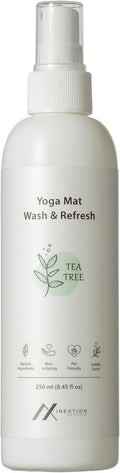 Yoga Mat Wash – Yoga Mat Spray for All Mats and Pilates, Yoga Accessories, Fitness Equipment and Gym Accessories Cleaner, Non-irritating, Non-alcohol - 8.45fl oz (Tea Tree)