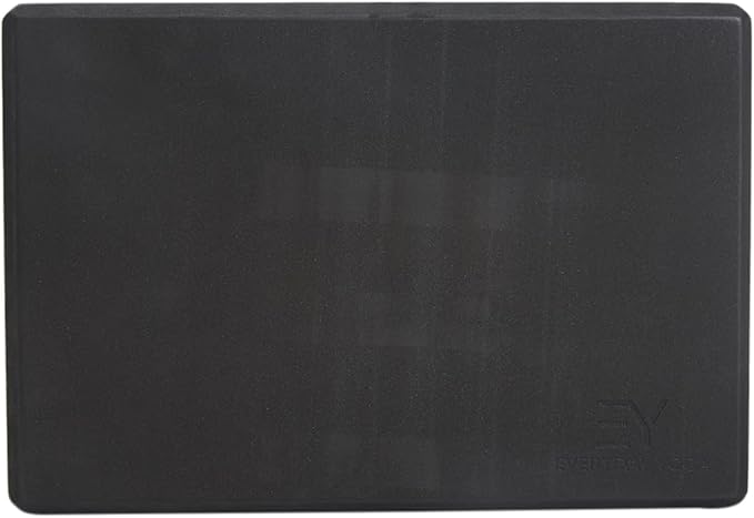 Everyday Yoga Premium Foam Block - Non-Slip High-Density Yoga Block for Balance, Stability & Stretching, EVA Foam Support, Multi Colors (Single Block)