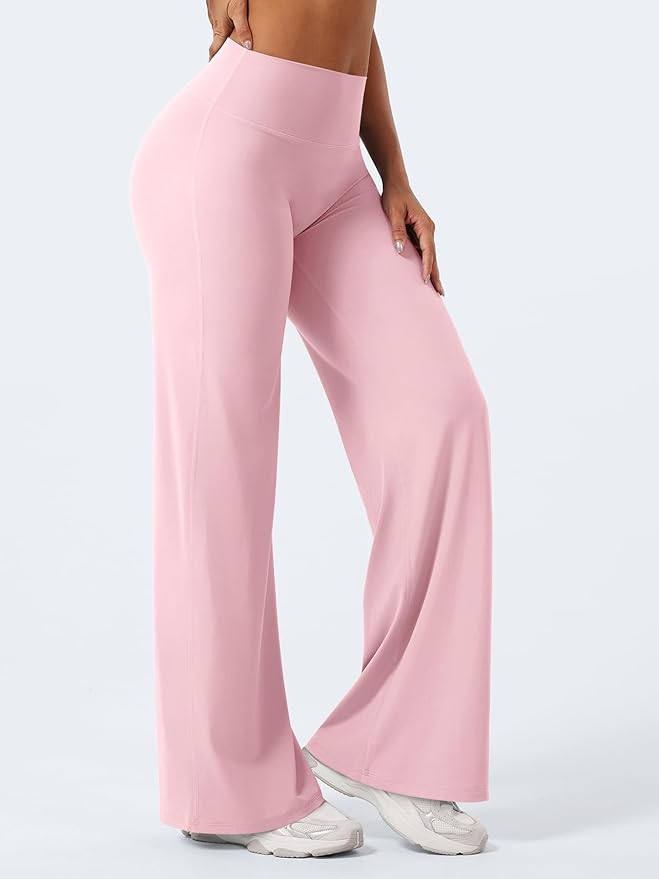 YEOREO Workout Leggings Womens No Front Seam Straight Leggings 29"/ 31.5"/ 33"/ 35" High Waist Buttery Eddiy Gym Yoga Pants
