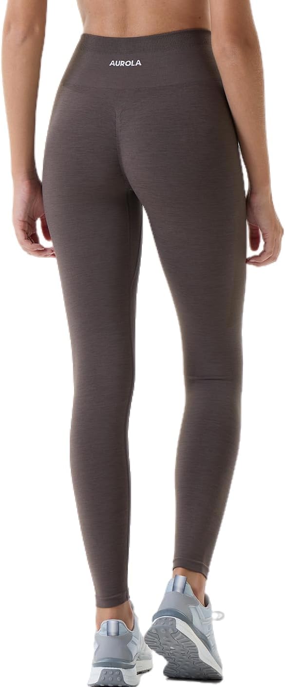 AUROLA Workout Leggings for Women Seamless Scrunch Tights Tummy Control Gym Fitness Girl Sport Active Yoga Pants