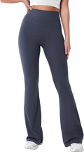 YEOREO Women's Mini Flared Workout High Waist No Front Seam Yoga Legging Pants