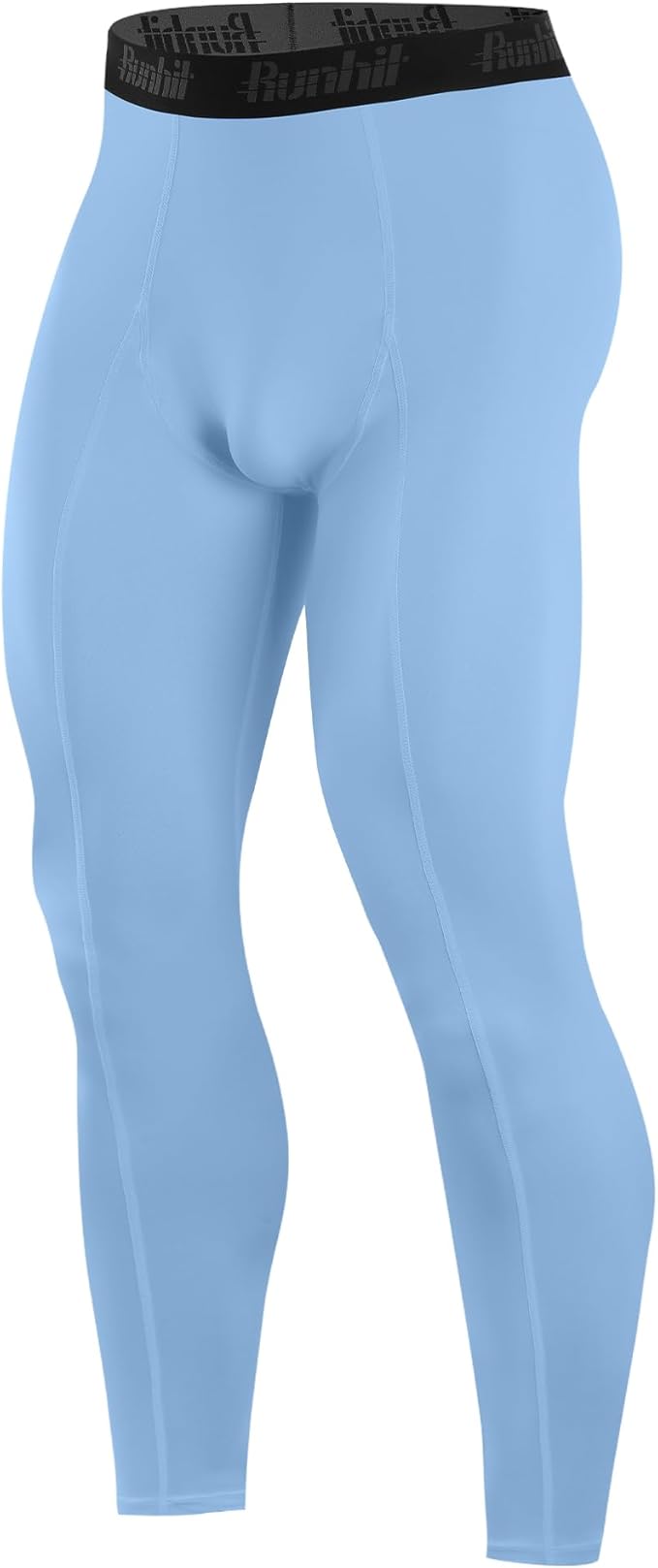 Runhit Men’s Compression Pants Running Tights Workout Leggings Athletic Base Layer Pants for Sports Yoga Basketball