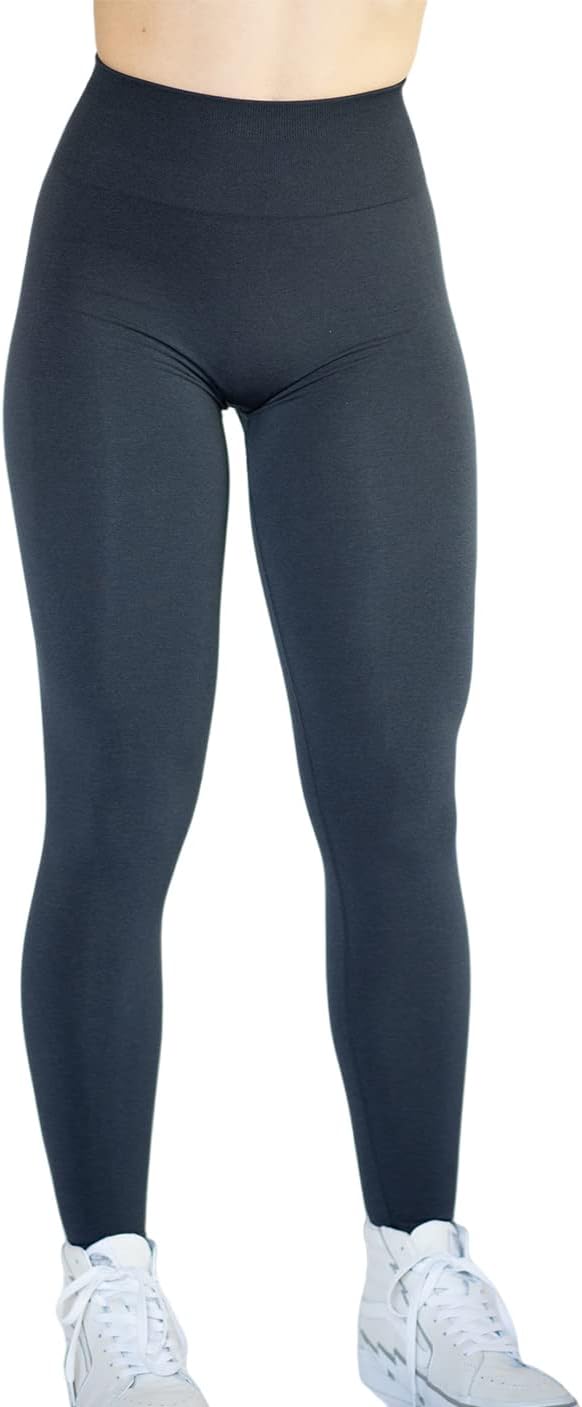 AUROLA Workout Leggings for Women Seamless Scrunch Tights Tummy Control Gym Fitness Girl Sport Active Yoga Pants