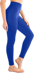 Leafigure High Waisted Leggings for Women- Soft No See-Through Yoga Pants for Gym Workout Running