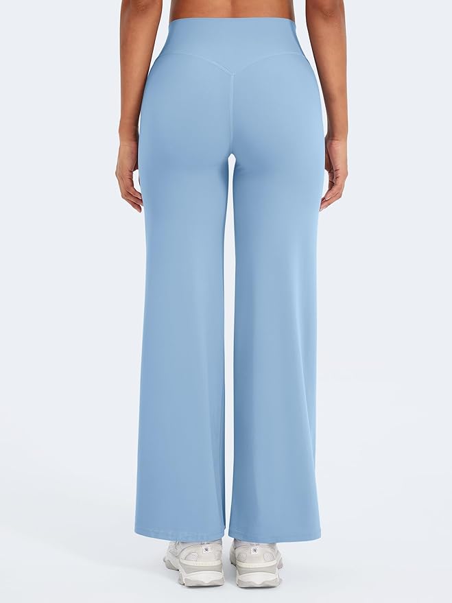 YEOREO Workout Leggings Womens No Front Seam Straight Leggings 29"/ 31.5"/ 33"/ 35" High Waist Buttery Eddiy Gym Yoga Pants