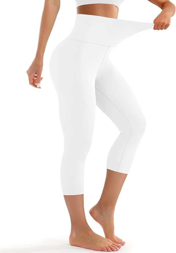 Laite Hebe Leggings for Women - High Waisted Full Length Buttery Soft Yoga Pants for Workout Athletic Daily