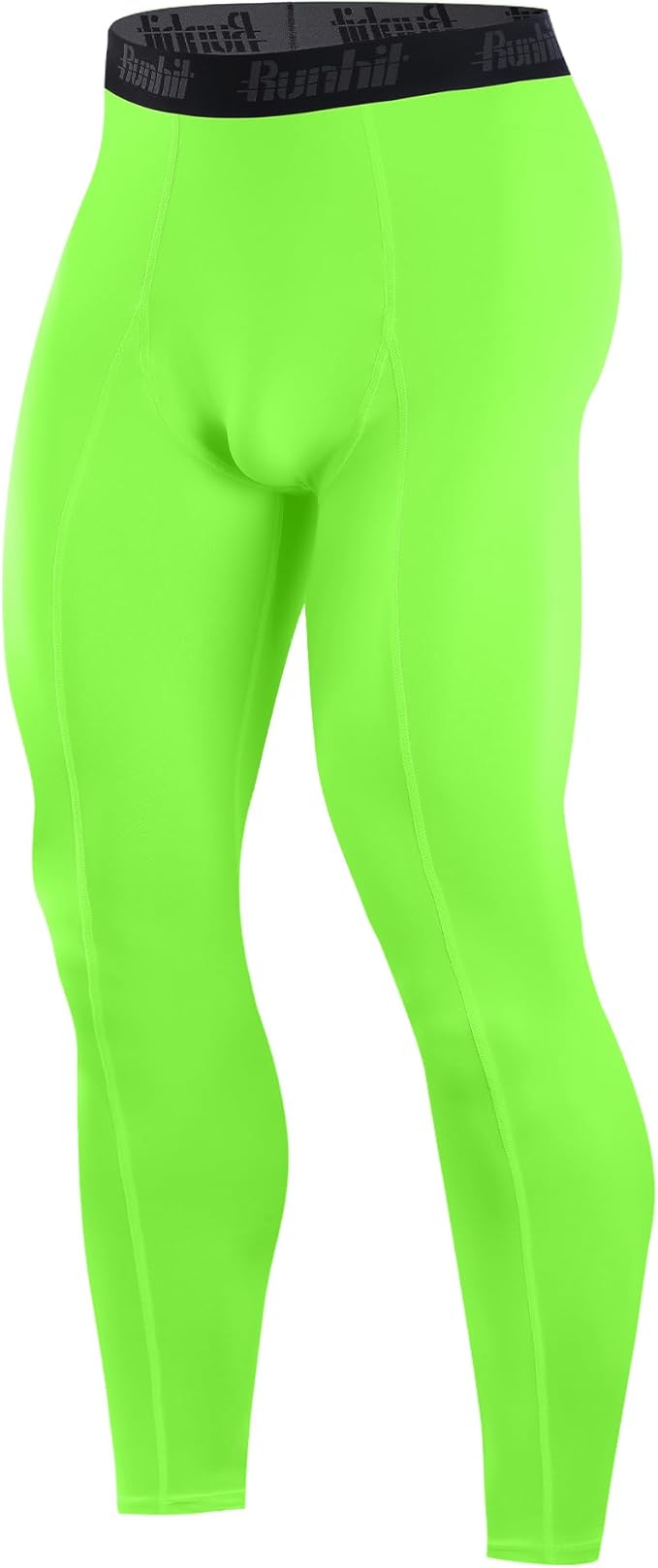 Runhit Men’s Compression Pants Running Tights Workout Leggings Athletic Base Layer Pants for Sports Yoga Basketball