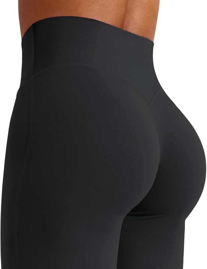 YEOREO Workout Leggings Womens No Front Seam Straight Leggings 29"/ 31.5"/ 33"/ 35" High Waist Buttery Eddiy Gym Yoga Pants