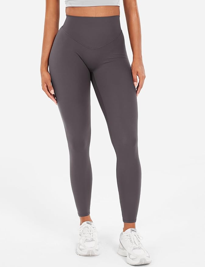 YEOREO Workout Leggings for Women Hidden Scrunch Tummy Control Leggings Agathia High Waisted Gym Yoga Pants
