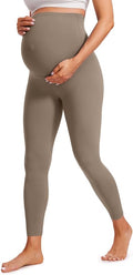 CRZ YOGA Butterluxe Maternity Leggings 25" - Over The Belly Buttery Soft Workout Activewear Yoga Womens Pregnancy Pants