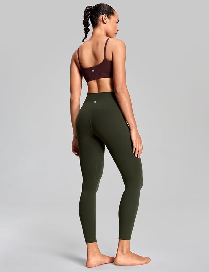 HeyNuts Yoga Pro Leggings 25'', Light to Medium Support, Buttery Soft 7/8 Lounge Yoga Pants