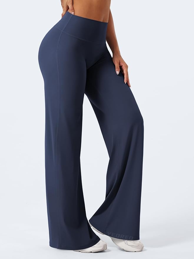 YEOREO Workout Leggings Womens No Front Seam Straight Leggings 29"/ 31.5"/ 33"/ 35" High Waist Buttery Eddiy Gym Yoga Pants