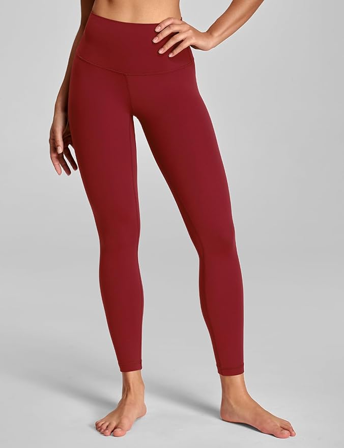 HeyNuts Yoga Pro Leggings 25'', Light to Medium Support, Buttery Soft 7/8 Lounge Yoga Pants
