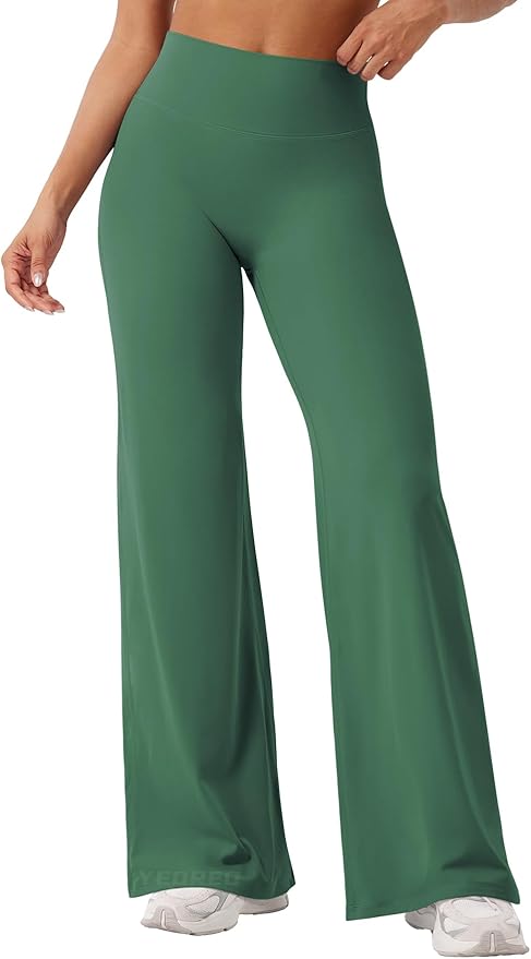 YEOREO Workout Leggings Womens No Front Seam Straight Leggings 29"/ 31.5"/ 33"/ 35" High Waist Buttery Eddiy Gym Yoga Pants