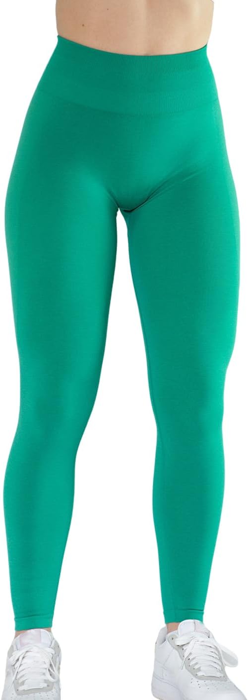 AUROLA Workout Leggings for Women Seamless Scrunch Tights Tummy Control Gym Fitness Girl Sport Active Yoga Pants