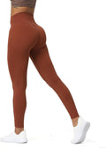 Aoxjox High Waisted Workout Leggings for Women Trinity Yoga Pants 26.5"