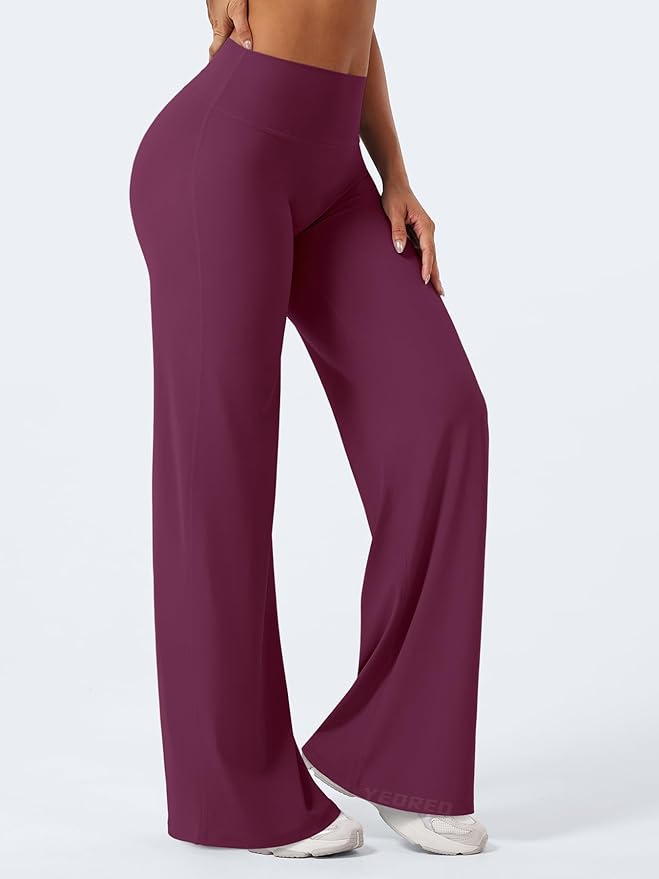 YEOREO Workout Leggings Womens No Front Seam Straight Leggings 29"/ 31.5"/ 33"/ 35" High Waist Buttery Eddiy Gym Yoga Pants