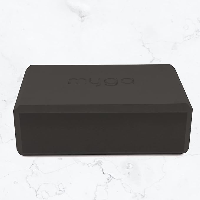 MYGA Yoga Block,Lightweight EVA Foam Yoga Brick,High Density Non-Slip Block for Yoga Poses, Pilates, Balance and Flexibility