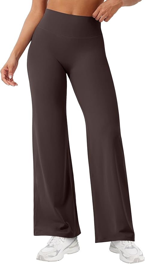 YEOREO Workout Leggings Womens No Front Seam Straight Leggings 29"/ 31.5"/ 33"/ 35" High Waist Buttery Eddiy Gym Yoga Pants