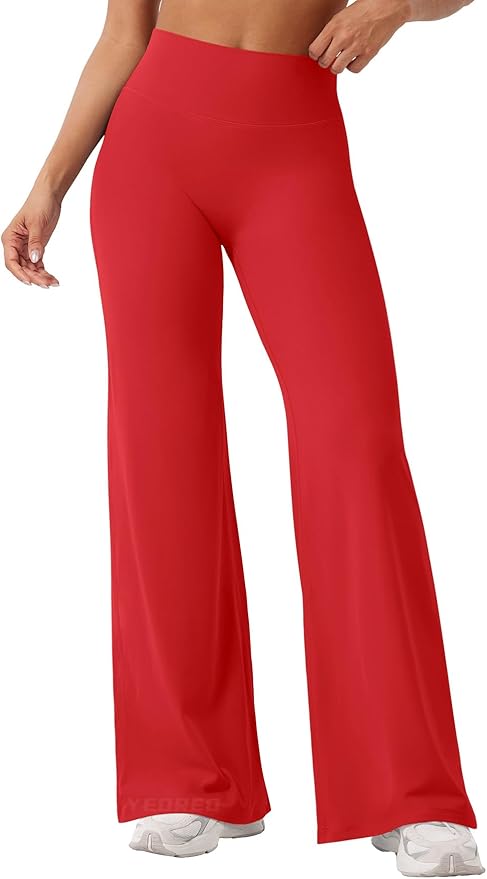 YEOREO Workout Leggings Womens No Front Seam Straight Leggings 29"/ 31.5"/ 33"/ 35" High Waist Buttery Eddiy Gym Yoga Pants
