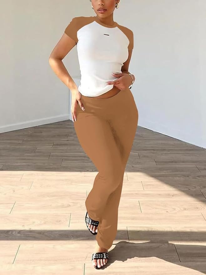Nimsruc 2 Piece Outfits for Women Casual Sweat Sets