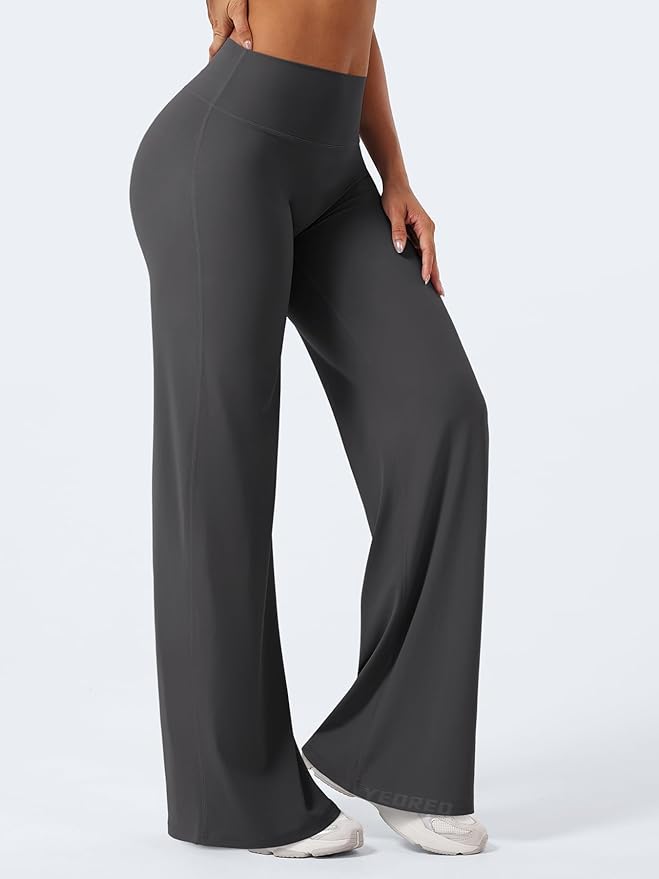 YEOREO Workout Leggings Womens No Front Seam Straight Leggings 29"/ 31.5"/ 33"/ 35" High Waist Buttery Eddiy Gym Yoga Pants