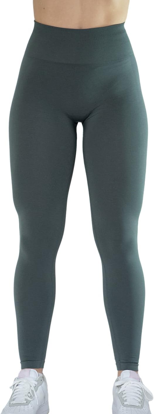 AUROLA Workout Leggings for Women Seamless Scrunch Tights Tummy Control Gym Fitness Girl Sport Active Yoga Pants