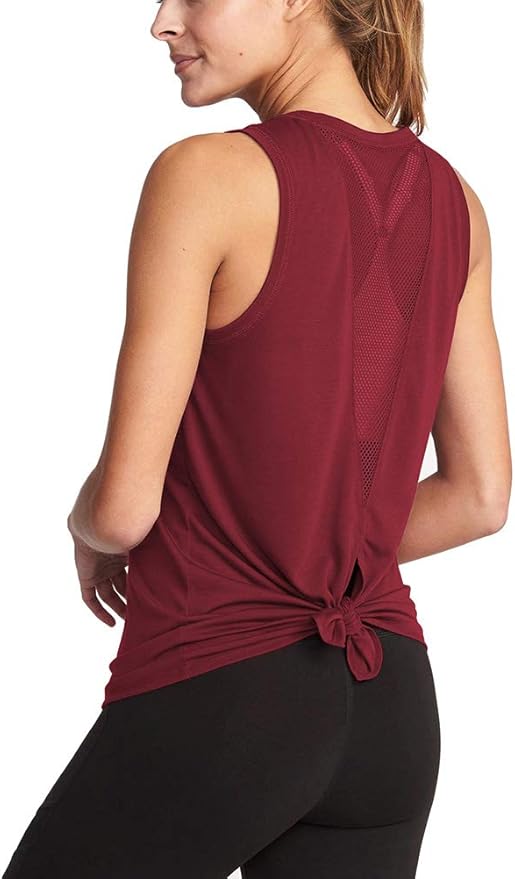 Bestisun Workout Athletic Shirts Mesh Sports Dance Tops for Women Yoga Clothes