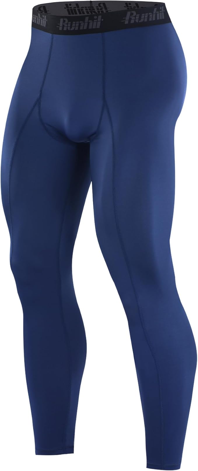 Runhit Men’s Compression Pants Running Tights Workout Leggings Athletic Base Layer Pants for Sports Yoga Basketball