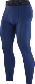 Runhit Men’s Compression Pants Running Tights Workout Leggings Athletic Base Layer Pants for Sports Yoga Basketball