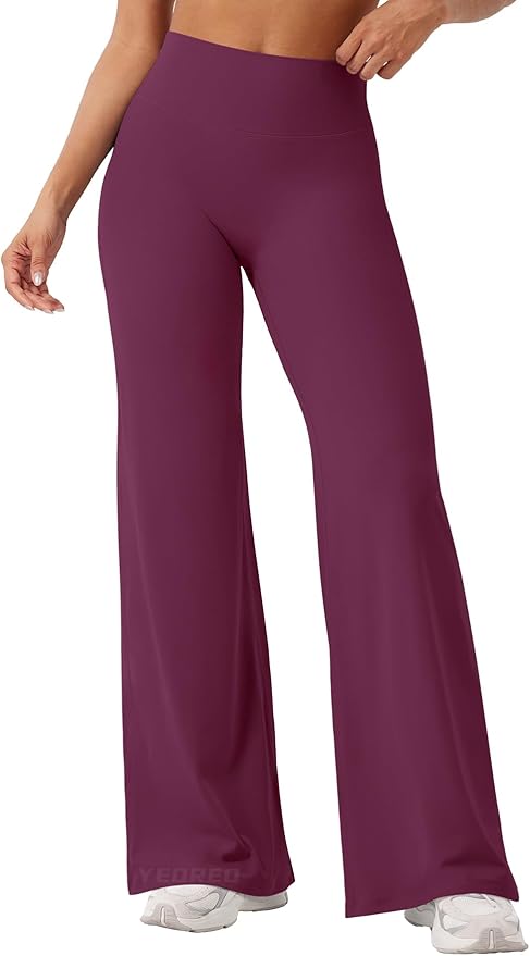 YEOREO Workout Leggings Womens No Front Seam Straight Leggings 29"/ 31.5"/ 33"/ 35" High Waist Buttery Eddiy Gym Yoga Pants