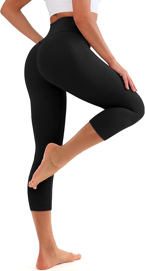 Laite Hebe Leggings for Women - High Waisted Full Length Buttery Soft Yoga Pants for Workout Athletic Daily