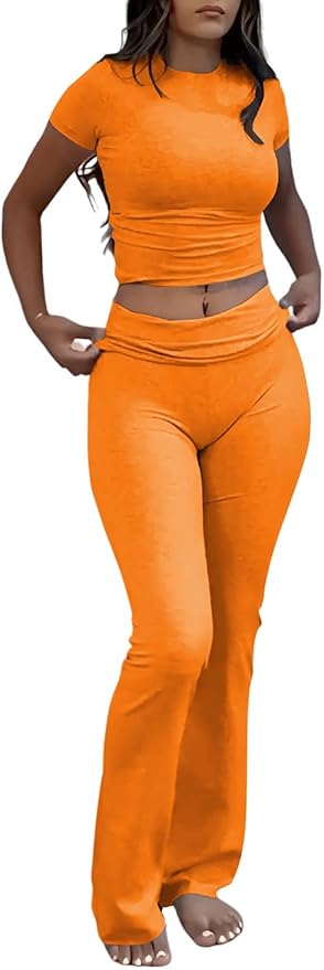 Nimsruc Two Piece Lounge Sets For Women Summer Outfits