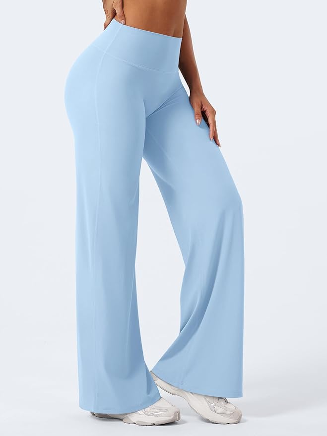 YEOREO Workout Leggings Womens No Front Seam Straight Leggings 29"/ 31.5"/ 33"/ 35" High Waist Buttery Eddiy Gym Yoga Pants