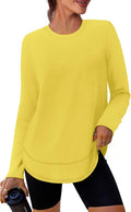XIEERDUO Women's Workout Tops Long Sleeve Quick Dry Shirts for Hiking Running S-3XL