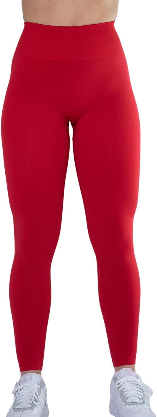 AUROLA Workout Leggings for Women Seamless Scrunch Tights Tummy Control Gym Fitness Girl Sport Active Yoga Pants
