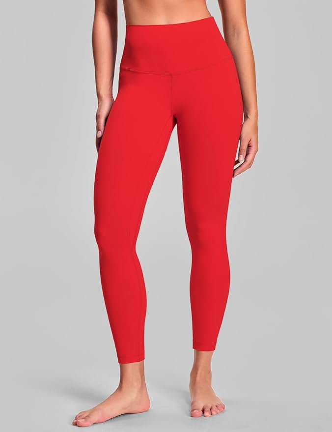 HeyNuts Yoga Pro Leggings 25'', Light to Medium Support, Buttery Soft 7/8 Lounge Yoga Pants