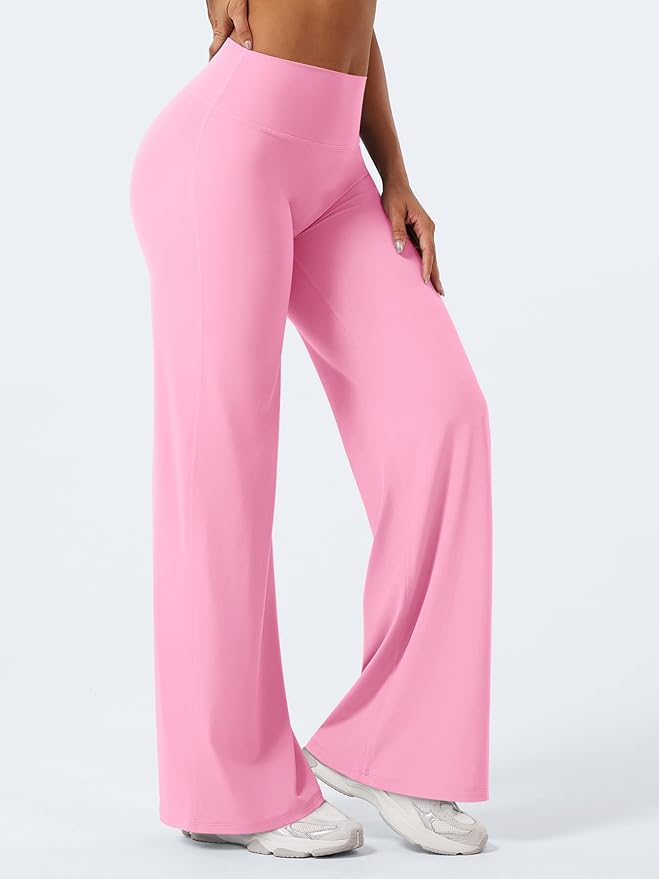 YEOREO Workout Leggings Womens No Front Seam Straight Leggings 29"/ 31.5"/ 33"/ 35" High Waist Buttery Eddiy Gym Yoga Pants
