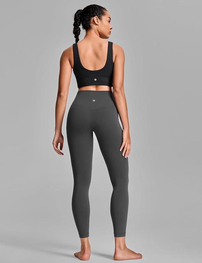 HeyNuts Yoga Pro Leggings 25'', Light to Medium Support, Buttery Soft 7/8 Lounge Yoga Pants