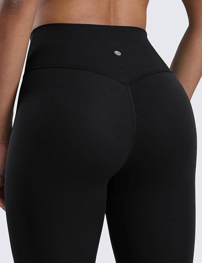 CRZ YOGA Butterlift Workout Leggings 25" - High Waisted Pilates Gym Athletic Womens Yoga Pants Buttery Soft