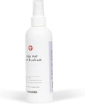 Manduka Yoga Mat Wash and Refresh – 100% Natural Essential Oil Yoga Mat Cleaning Spray, Fitness Equipment and Gym Accessories Cleaner, Non-irritating, Pet Friendly - Lavender Scent, 8 oz