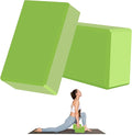 9"x6"x3" Yoga Blocks, Soft Non-Slip Surface Premium Foam Blocks, Supportive, Lightweight, Odor Resistant, Yoga Accessories for Pilates Meditation General Fitness Stretching Toning