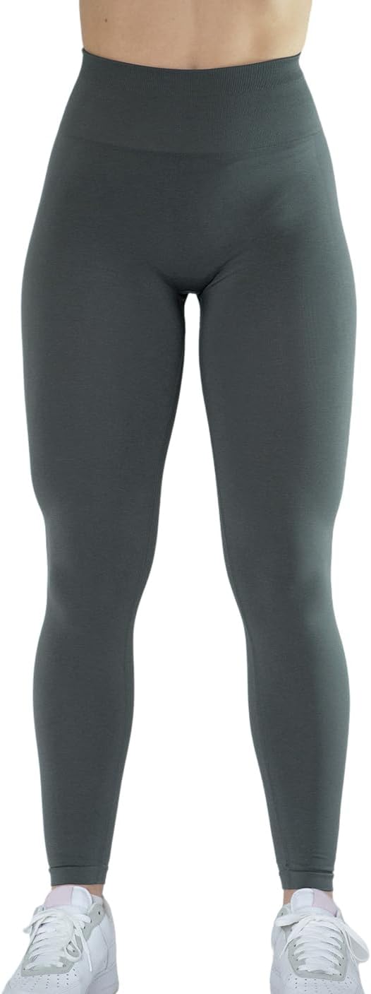 AUROLA Workout Leggings for Women Seamless Scrunch Tights Tummy Control Gym Fitness Girl Sport Active Yoga Pants