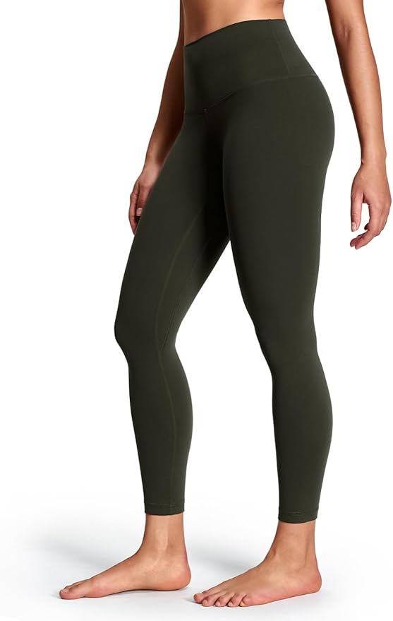 HeyNuts Yoga Pro Leggings 25'', Light to Medium Support, Buttery Soft 7/8 Lounge Yoga Pants