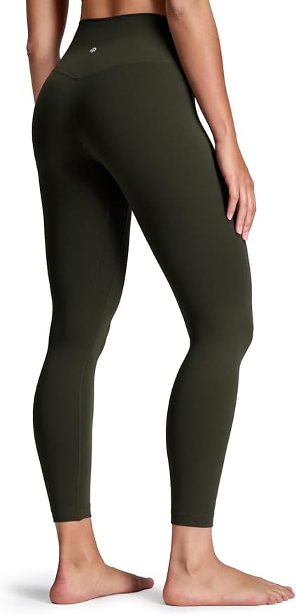 HeyNuts Yoga Pro Leggings 25'', Light to Medium Support, Buttery Soft 7/8 Lounge Yoga Pants