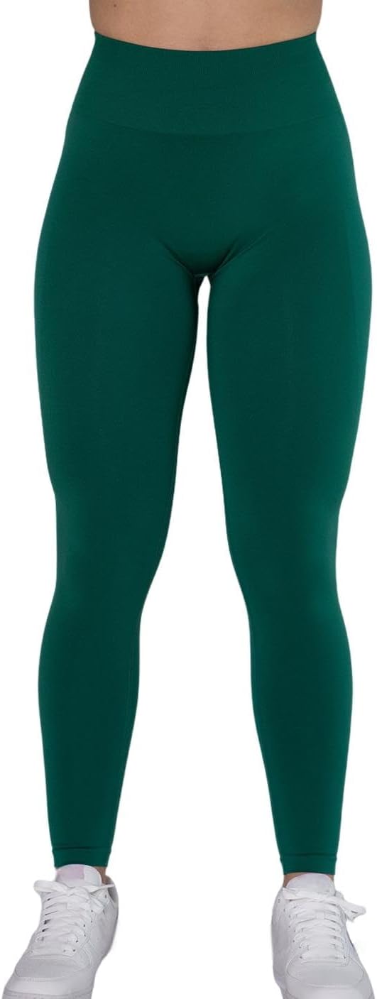 AUROLA Workout Leggings for Women Seamless Scrunch Tights Tummy Control Gym Fitness Girl Sport Active Yoga Pants