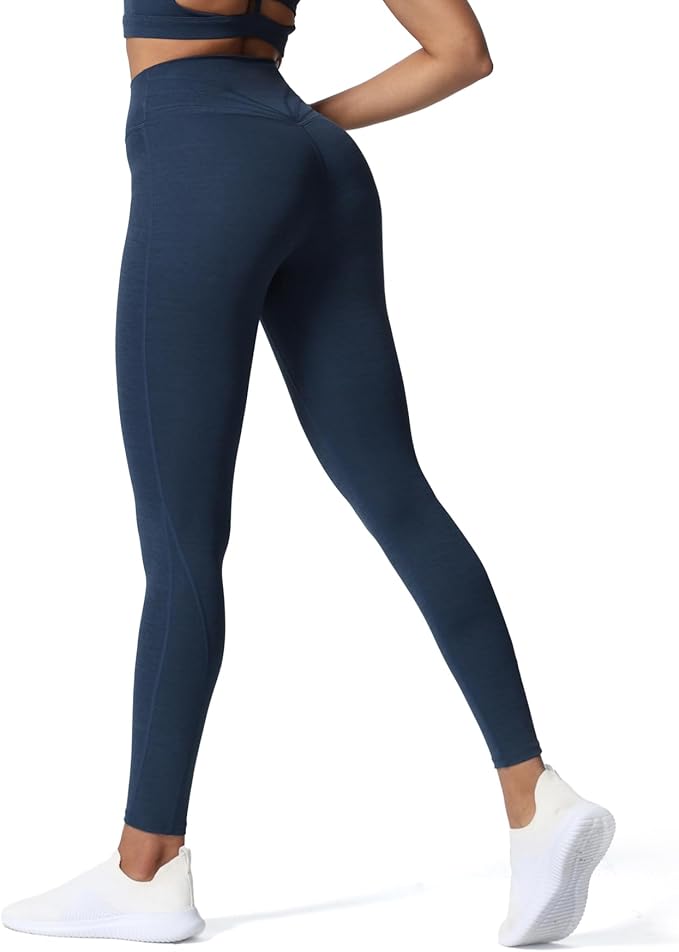 Aoxjox High Waisted Workout Leggings for Women Trinity Yoga Pants 26.5"
