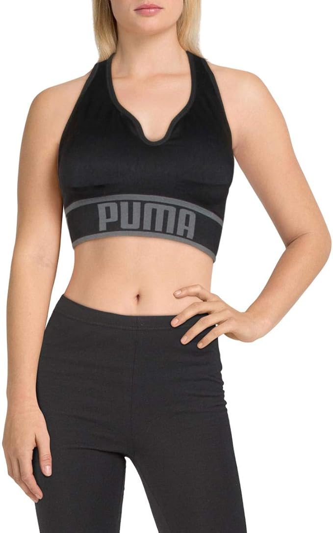 PUMA Women's Seamless Padded Sports Bra