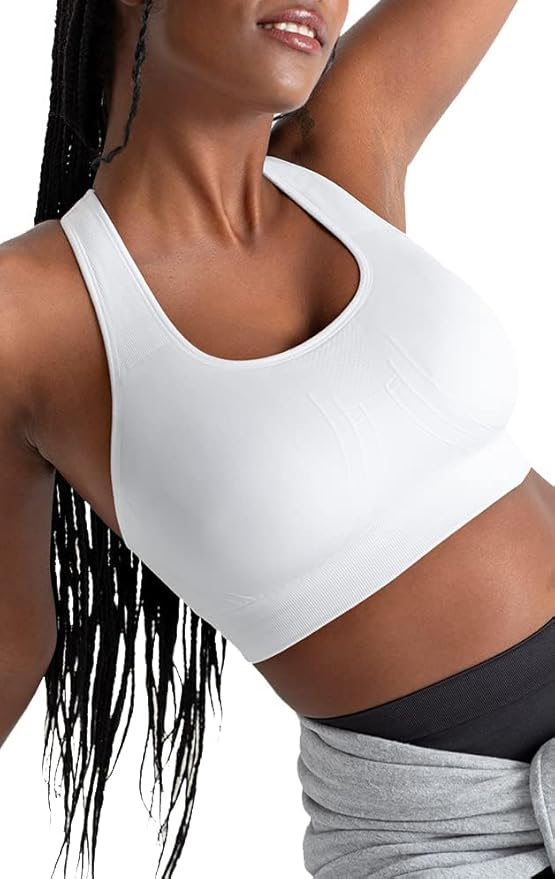 SHAPERMINT Sports Bras for Women - Workout Bras for Women, Plus Size Sports Bra, Workout Tops for Women High Support